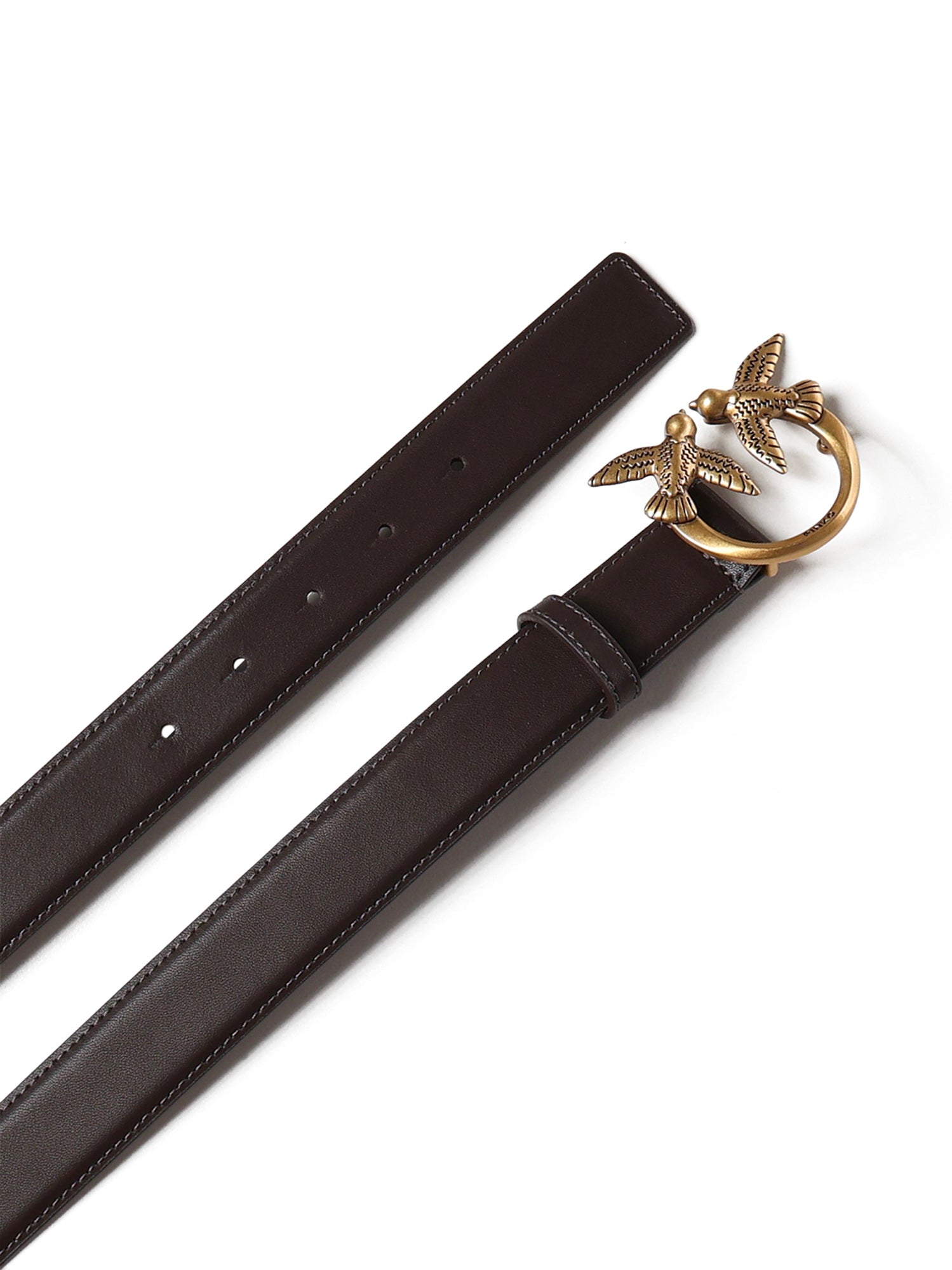 Cintura Love Birds in pelle 100125 A0F1M12Q PINKO 