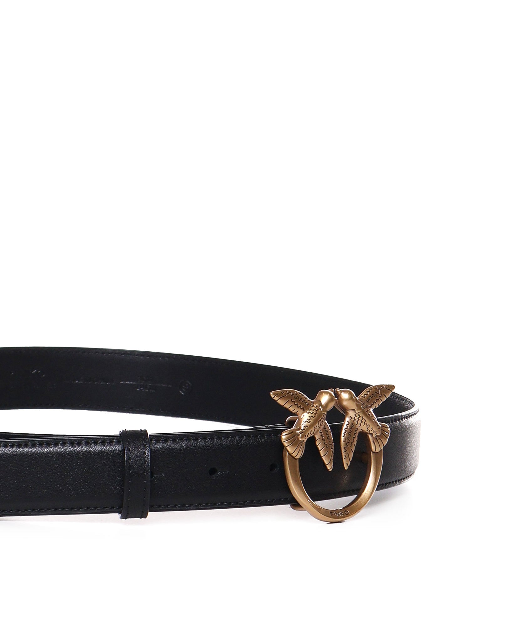 Cintura Love Birds in pelle 100125 A0F1Z99Q PINKO 