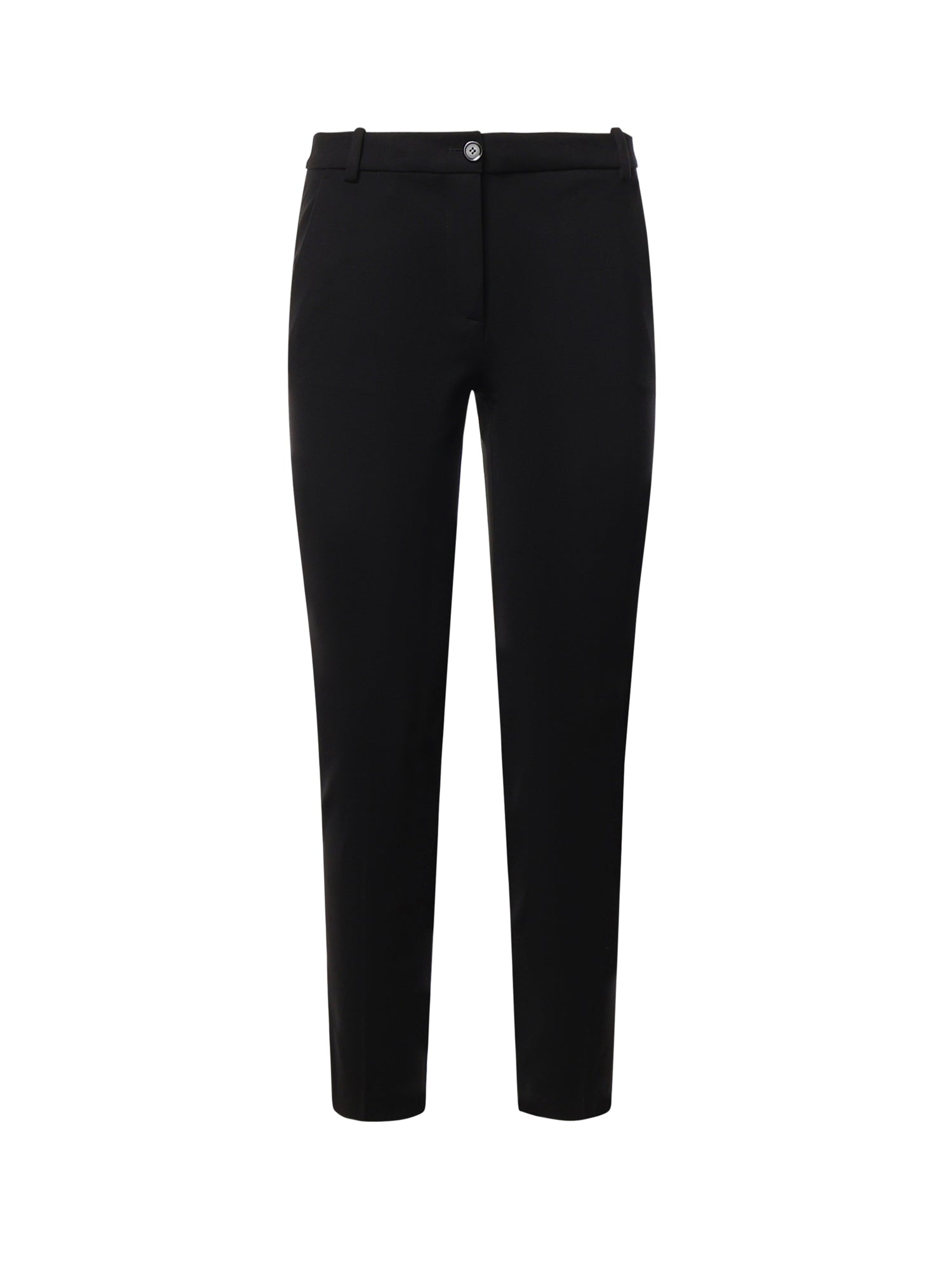 Pantaloni straight in misto viscosa 100155 A3NVZ99 PINKO 