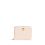 Portafoglio quadrato zip-around in pelle 100249 A0F1C50Q PINKO 