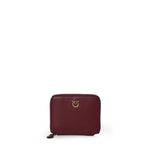 Portafoglio quadrato zip-around in pelle 100249 A0F1WW5Q PINKO 