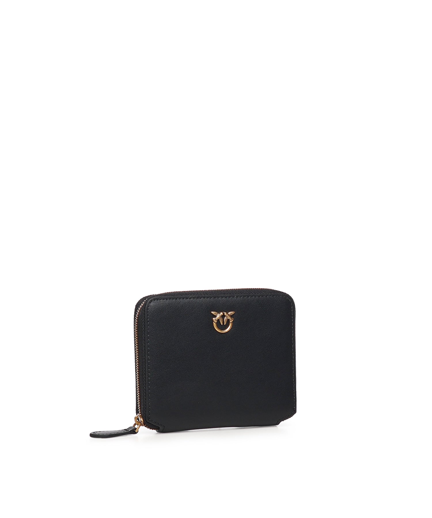 Portafoglio quadrato zip-around in pelle 100249 A0F1Z99Q PINKO 