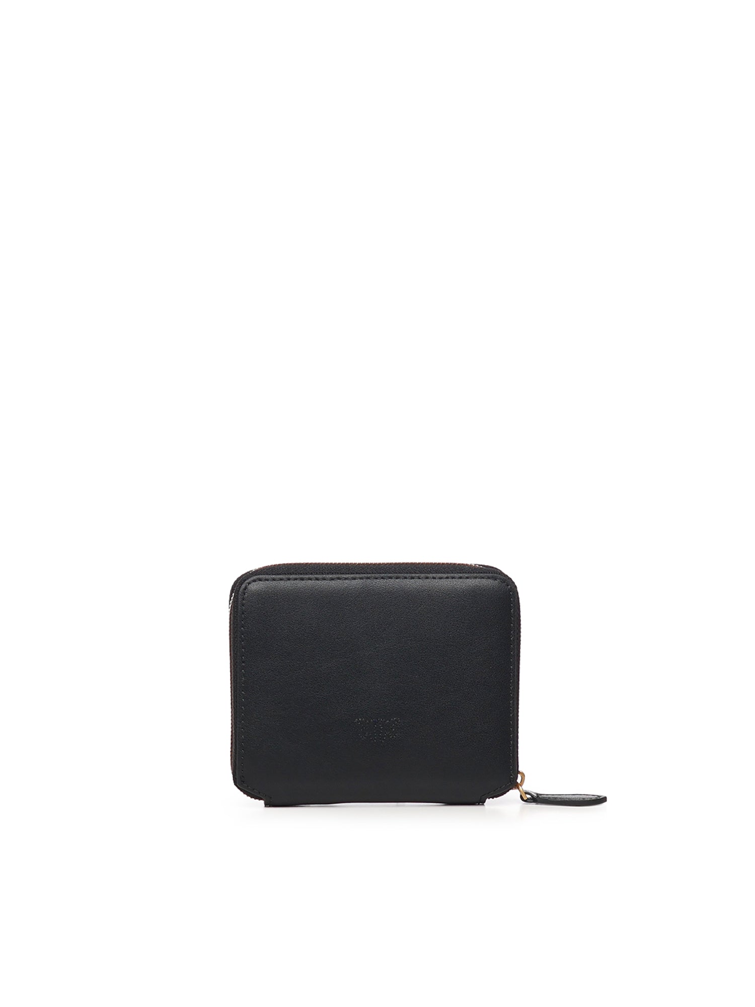 Portafoglio quadrato zip-around in pelle 100249 A0F1Z99Q PINKO 