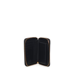 Portafoglio quadrato zip-around in pelle 100249 A0F1Z99Q PINKO 