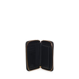 Portafoglio quadrato zip-around in pelle 100249 A0F1Z99Q PINKO 