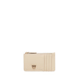 Porta carte con zip in pelle 100251 A0F1C50Q PINKO 
