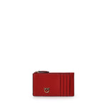 Porta carte con zip in pelle 100251 A0F1R59Q PINKO 