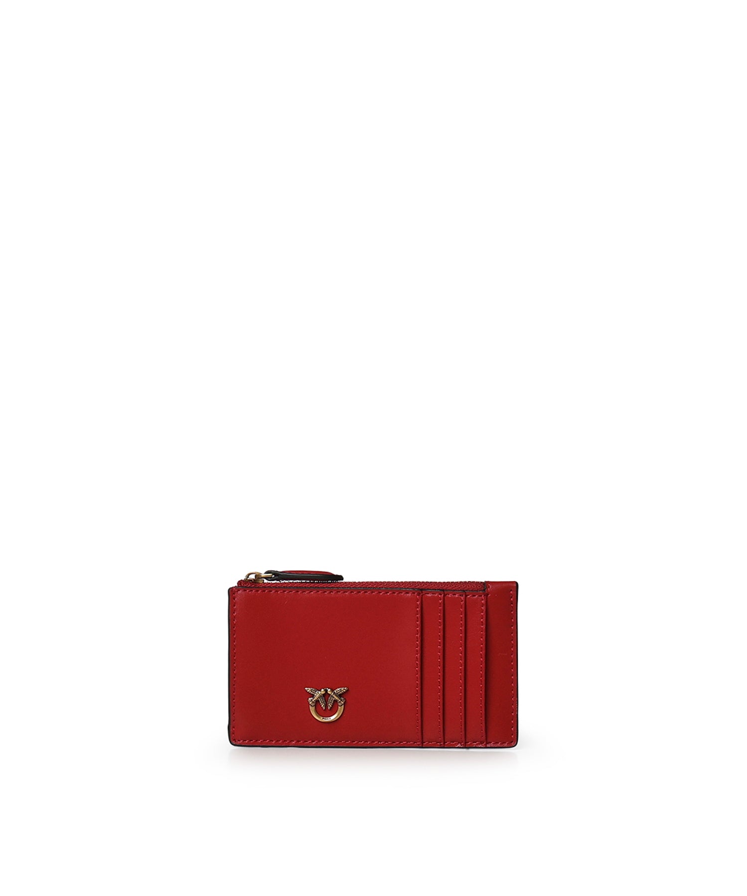 Porta carte con zip in pelle 100251 A0F1R59Q PINKO 
