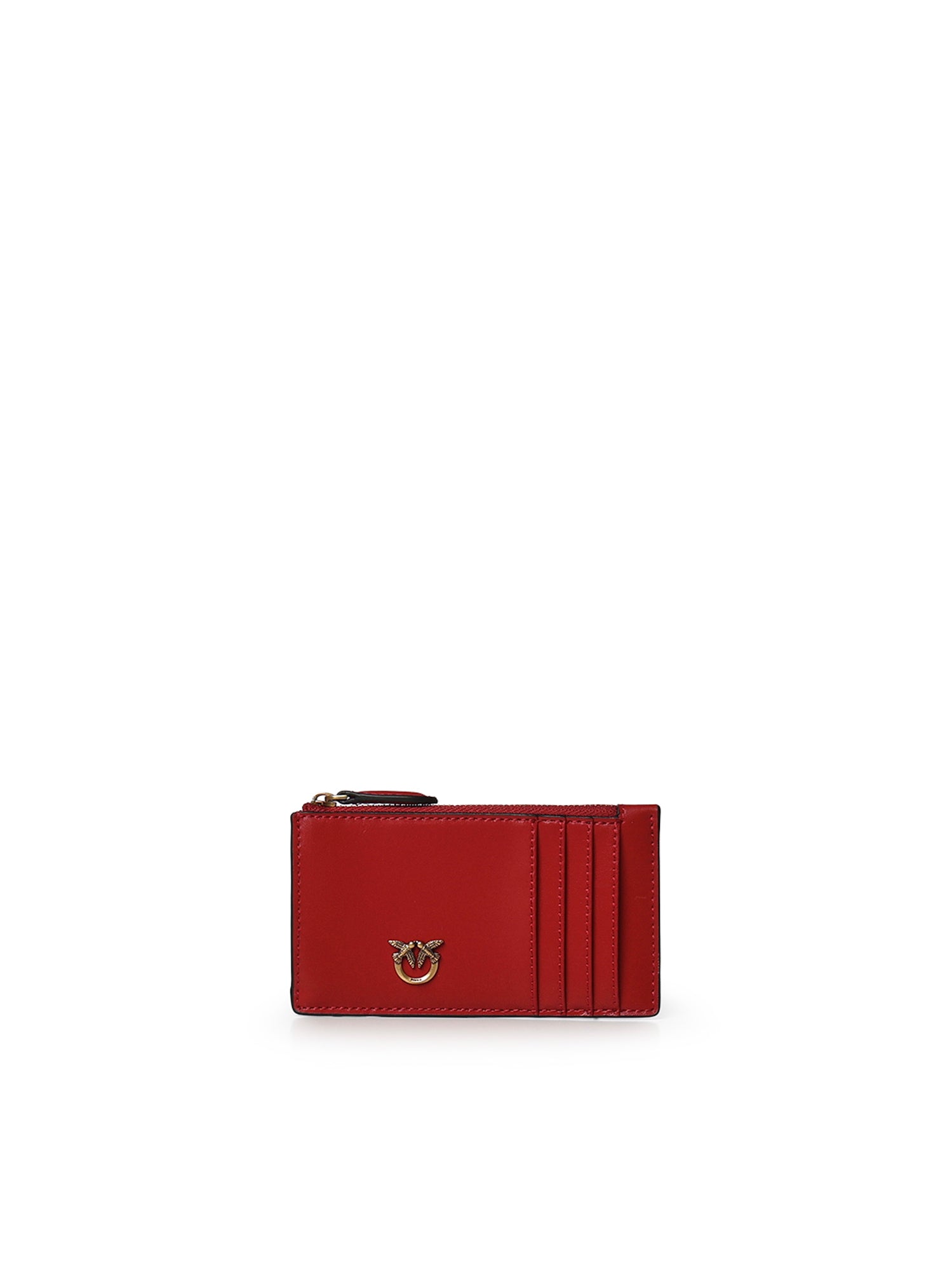 Porta carte con zip in pelle 100251 A0F1R59Q PINKO 