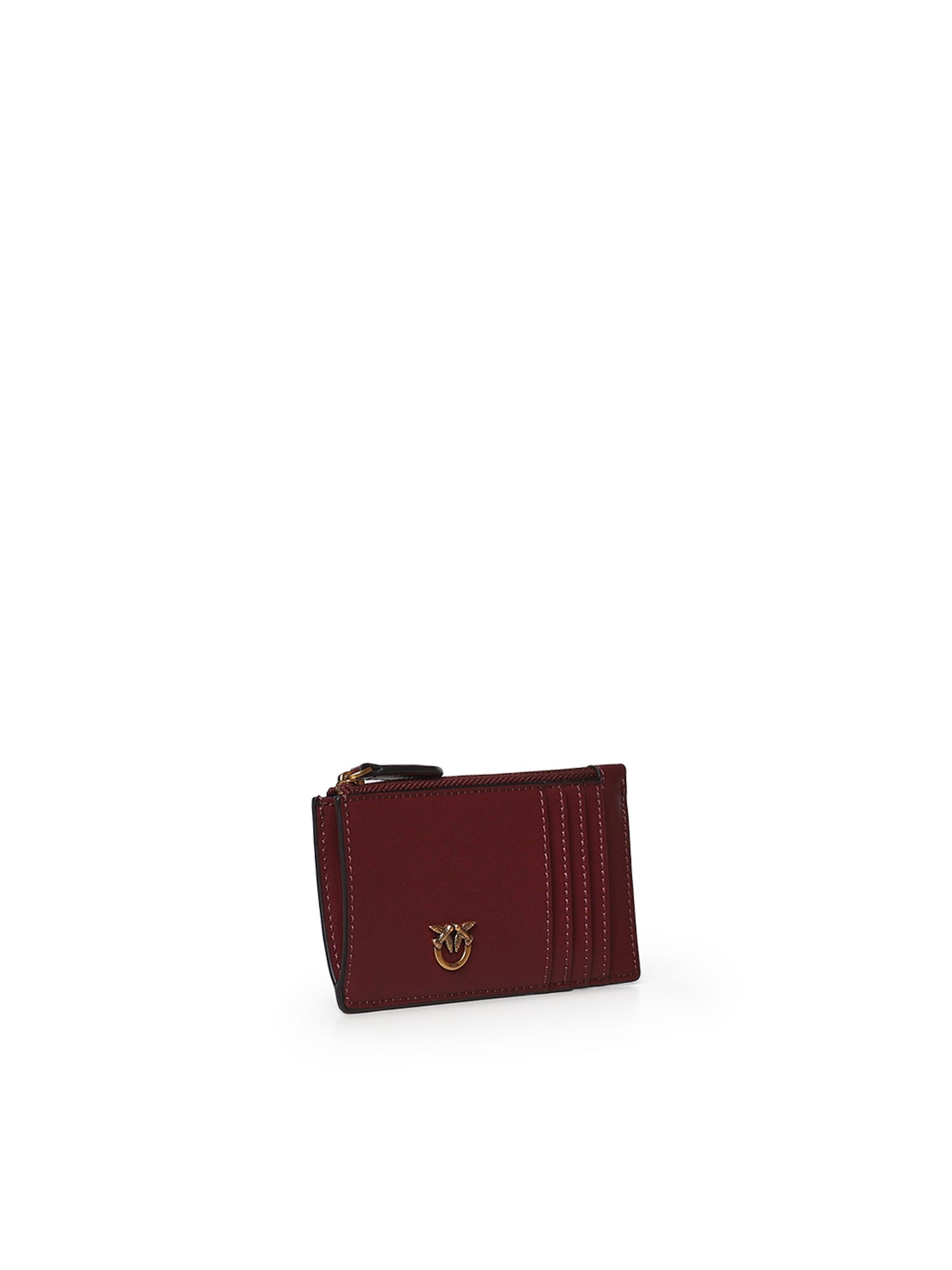 Porta carte con zip in pelle 100251 A0F1WW5Q PINKO 
