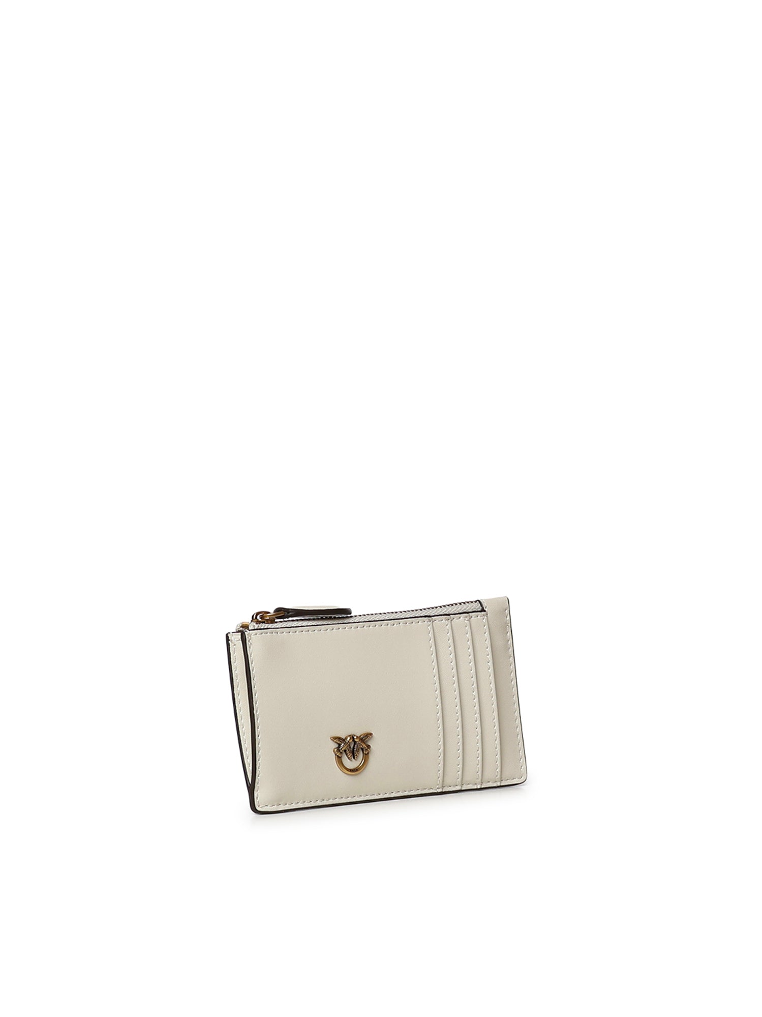 Porta carte con zip in pelle 100251 A0F1Z14Q PINKO 