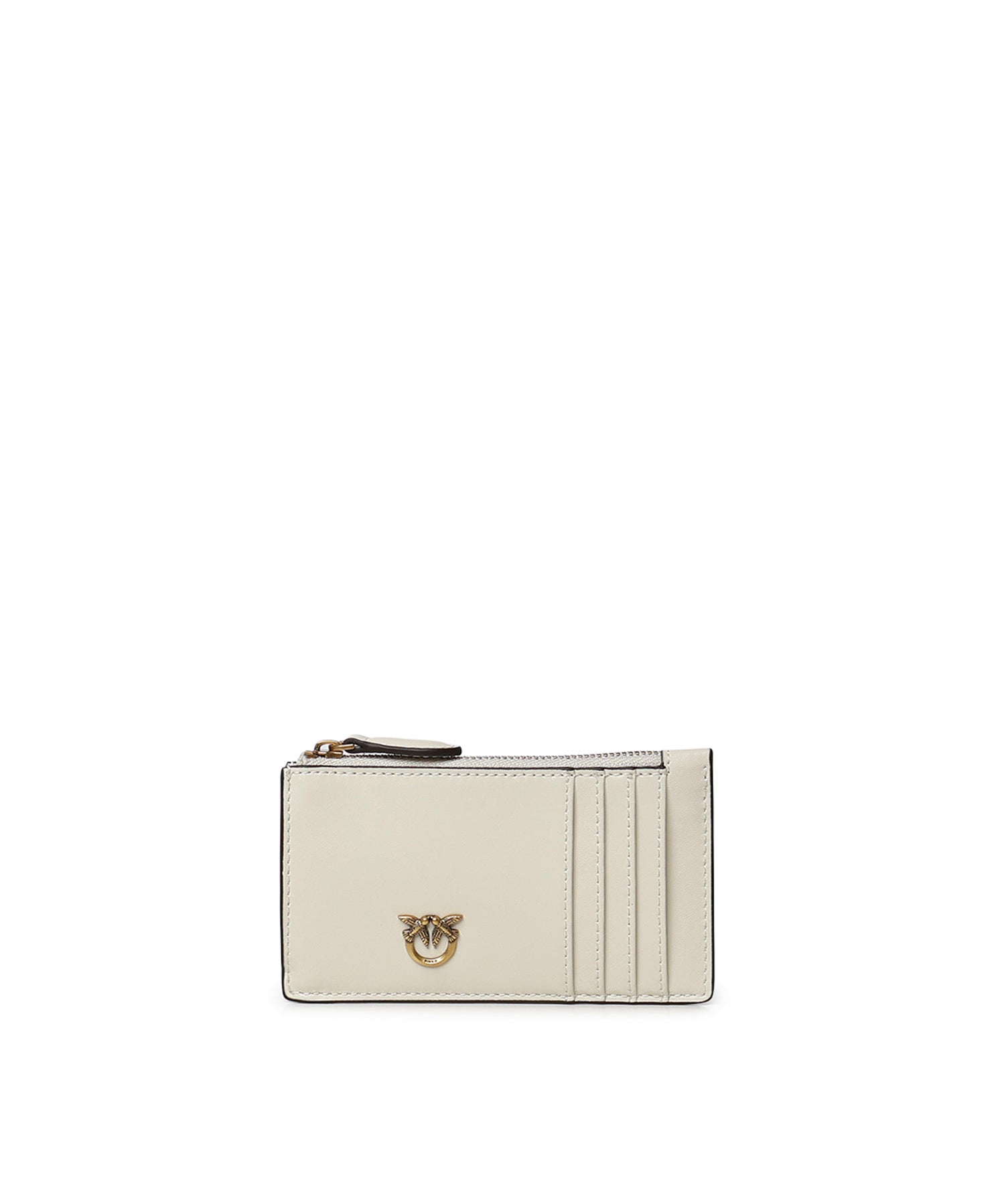Porta carte con zip in pelle 100251 A0F1Z14Q PINKO 