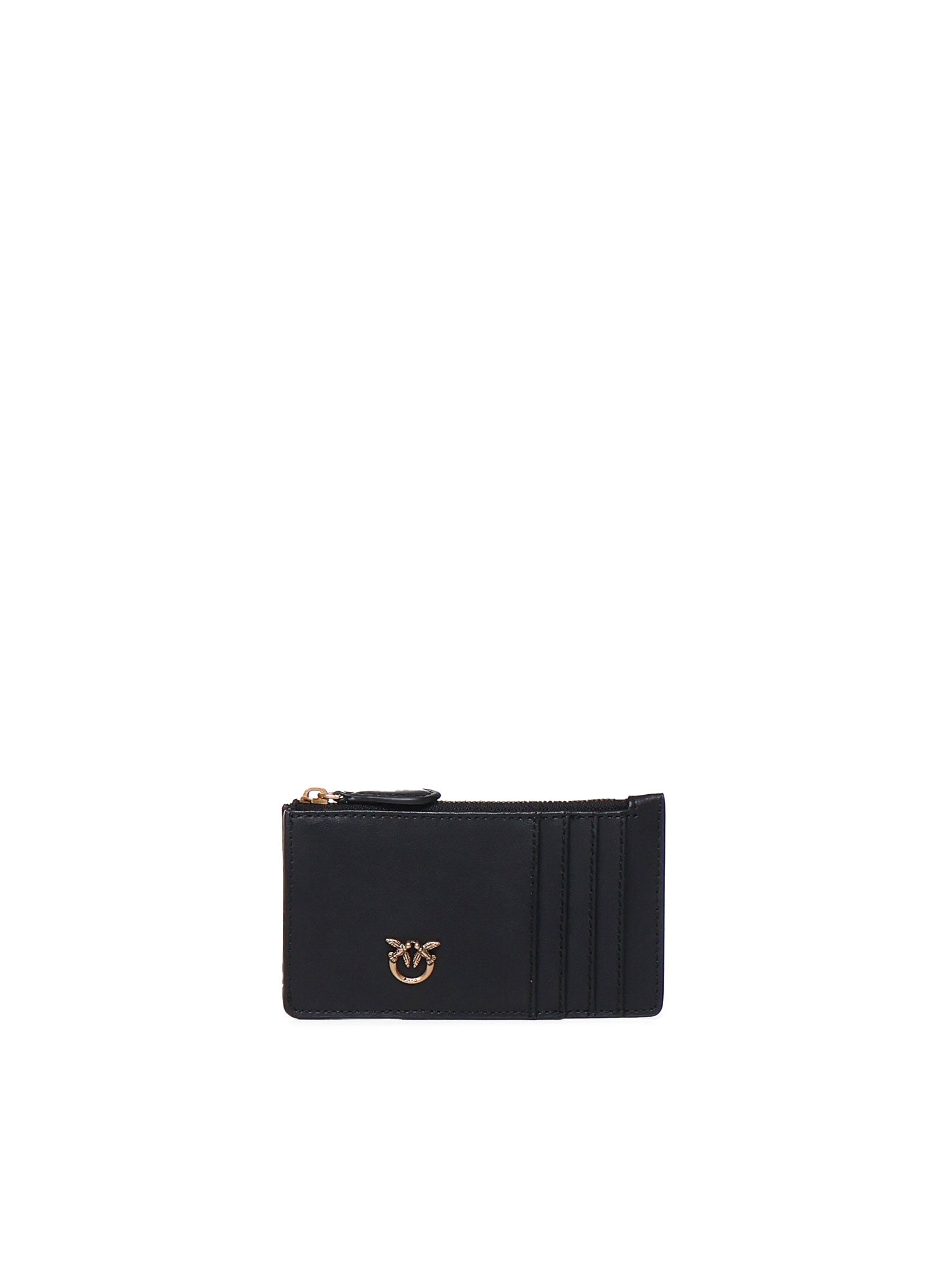 Porta carte con zip in pelle 100251 A0F1Z99Q PINKO 