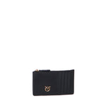 Porta carte con zip in pelle 100251 A0F1Z99Q PINKO 