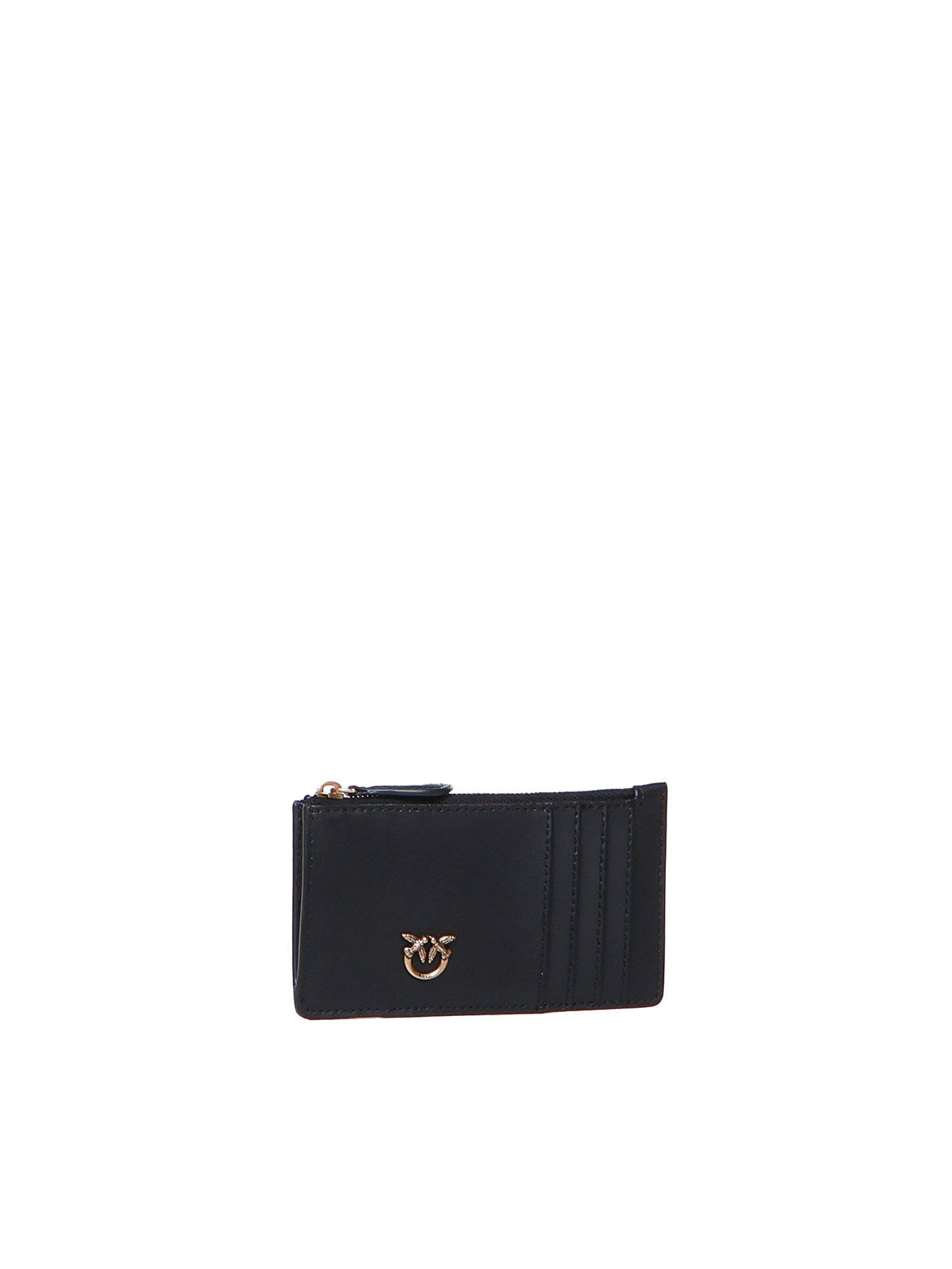 Porta carte con zip in pelle 100251 A0F1Z99Q PINKO 