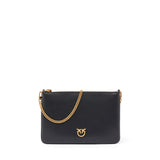 Borsa media a spalla Flat Love Bag Simply 100455 A0F1Z99Q PINKO 
