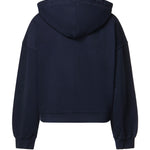Felpa con zip in cotone 100938 A3HTF92 PINKO 