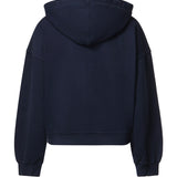 Felpa con zip in cotone 100938 A3HTF92 PINKO 