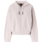 Felpa con zip in cotone 100938 A3HTO06 PINKO 