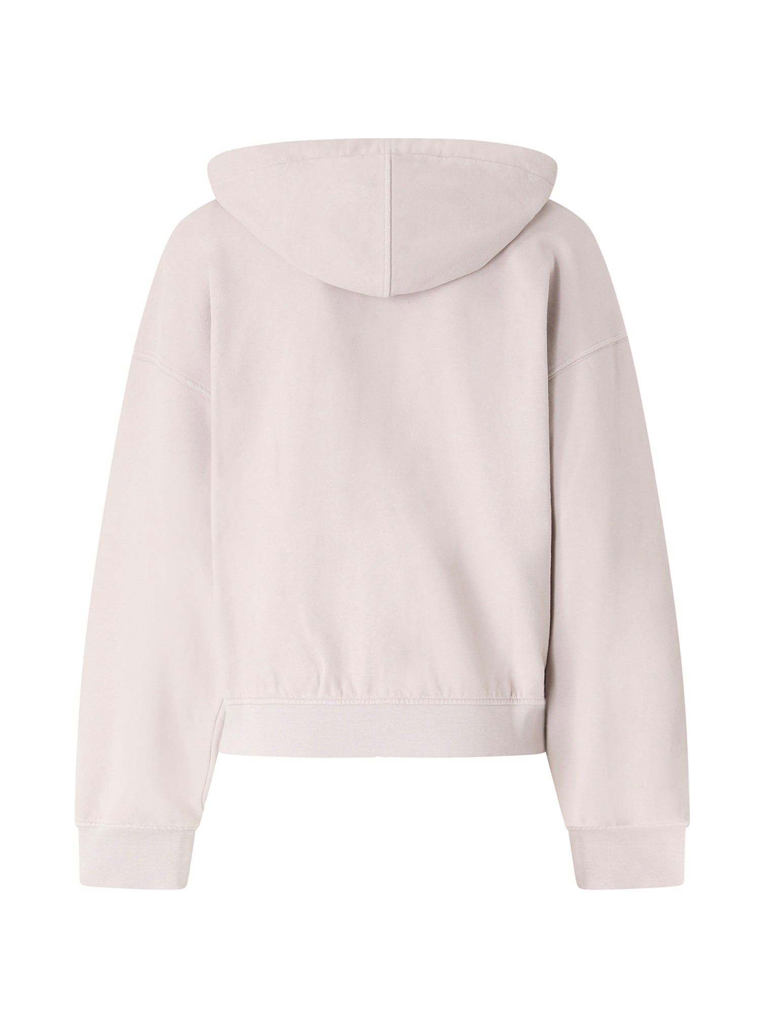 Felpa con zip in cotone 100938 A3HTO06 PINKO 