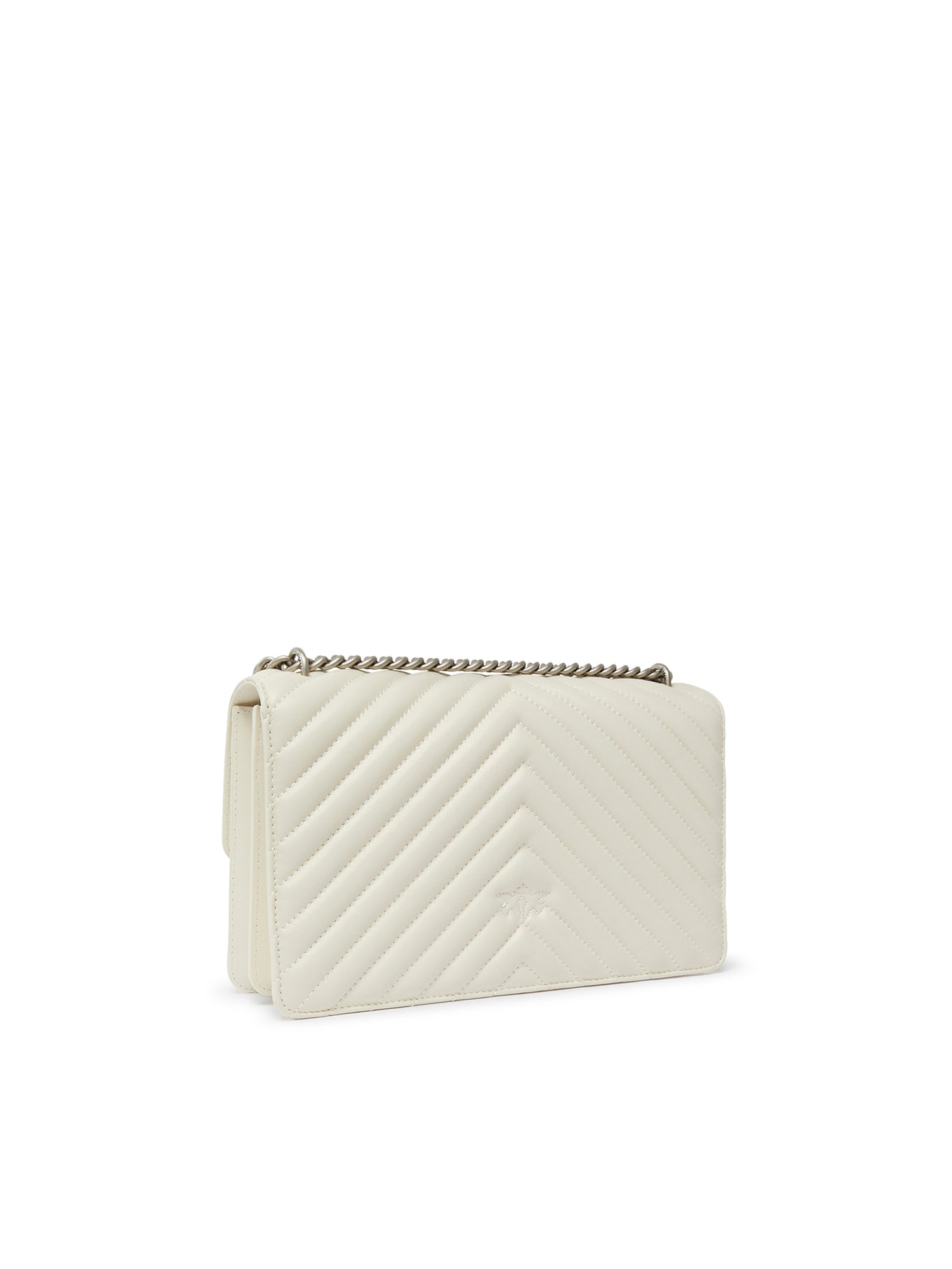 Borsa media a tracolla Love Bag One Chevron 100941 A0GKZ14O PINKO 
