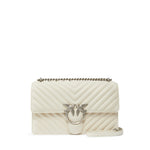 Borsa media a tracolla Love Bag One Chevron 100941 A0GKZ14O PINKO 