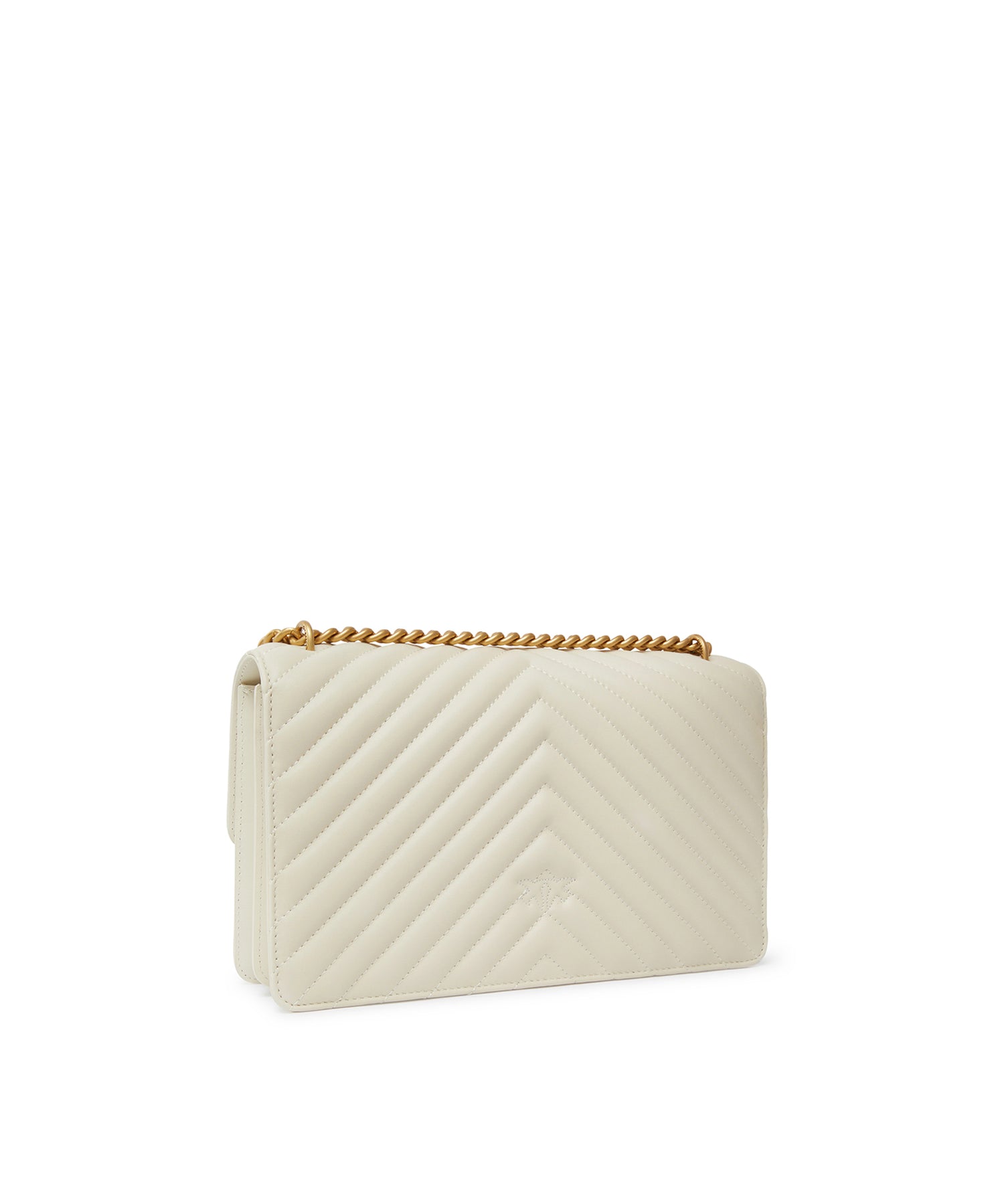 Borsa media a tracolla Love Bag One Chevron 100941 A0GKZ14Q PINKO 