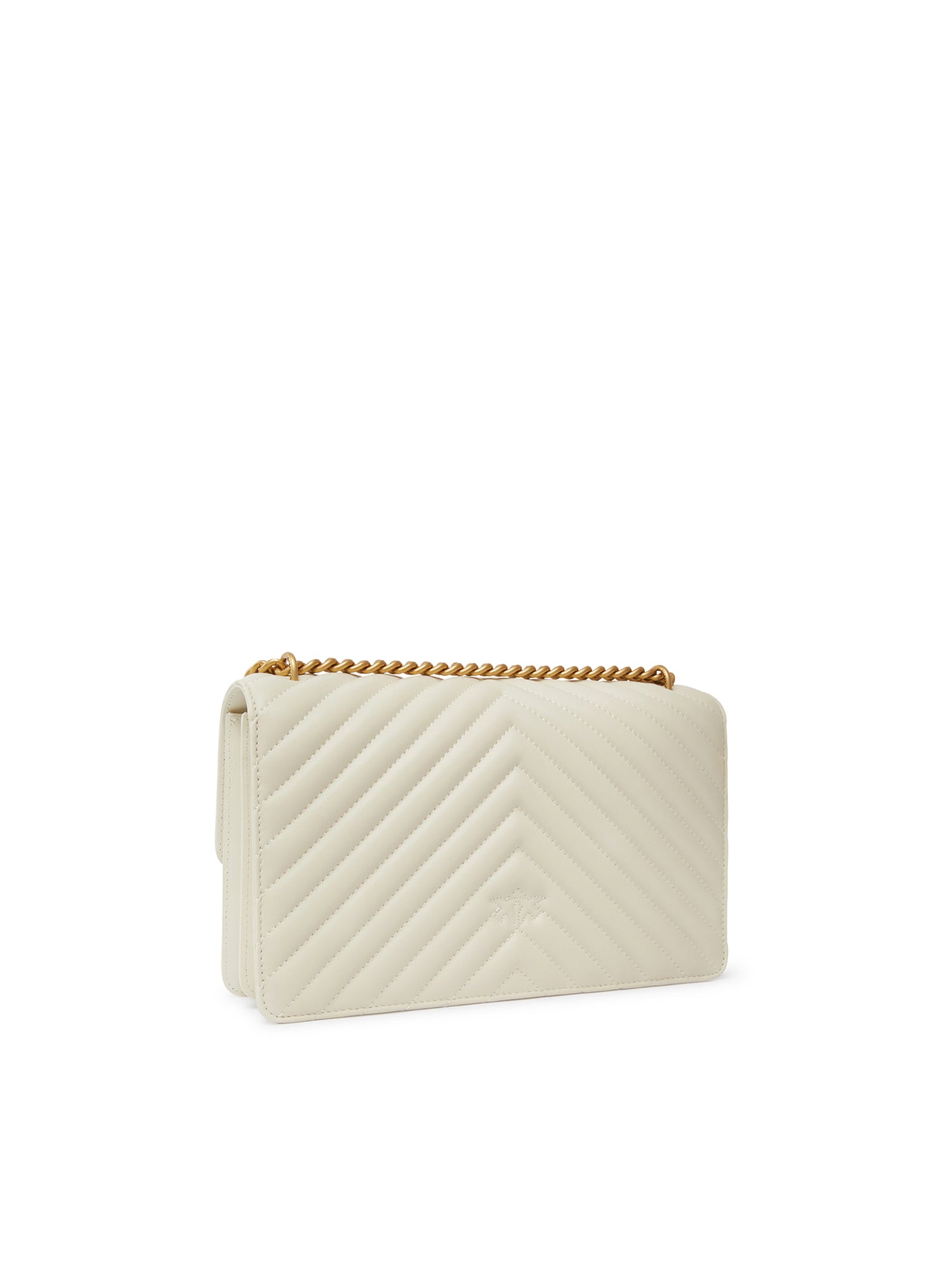 Borsa media a tracolla Love Bag One Chevron 100941 A0GKZ14Q PINKO 
