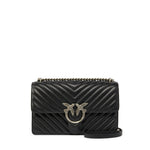 Borsa media a tracolla Love Bag One Chevron 100941 A0GKZ99O PINKO 
