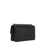 Borsa media a tracolla Love Bag One Chevron 100941 A0GKZ99O PINKO 