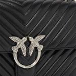 Borsa media a tracolla Love Bag One Chevron 100941 A0GKZ99O PINKO 