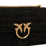 Borsa media a tracolla Love Bag One Chevron 100941 A0GKZ99Q PINKO 