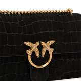 Borsa media a tracolla Love Bag One Chevron 100941 A0GKZ99Q PINKO 