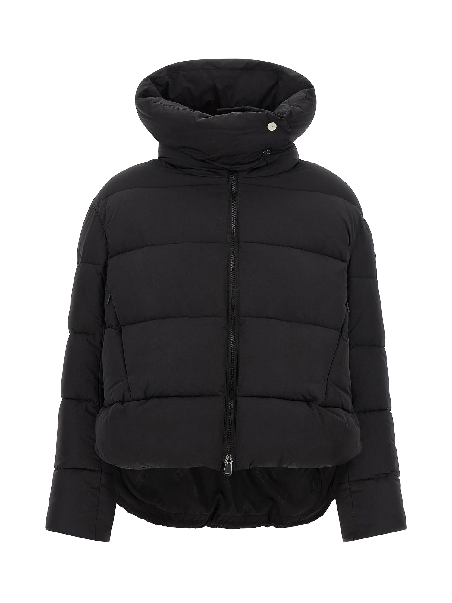 Piumino con cappuccio in tela tecnica 101602 A3EAZ99 PINKO 