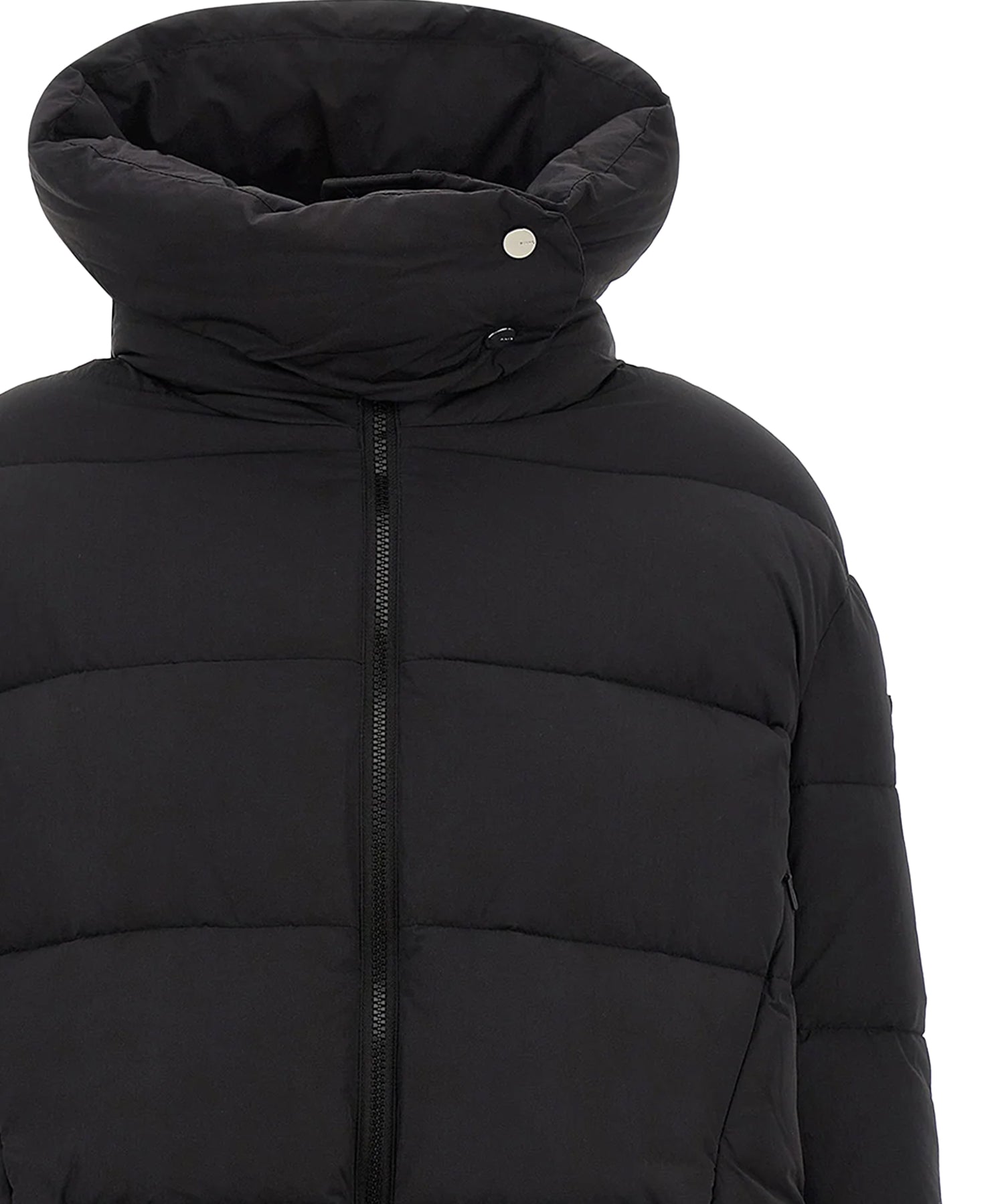 Piumino con cappuccio in tela tecnica 101602 A3EAZ99 PINKO 