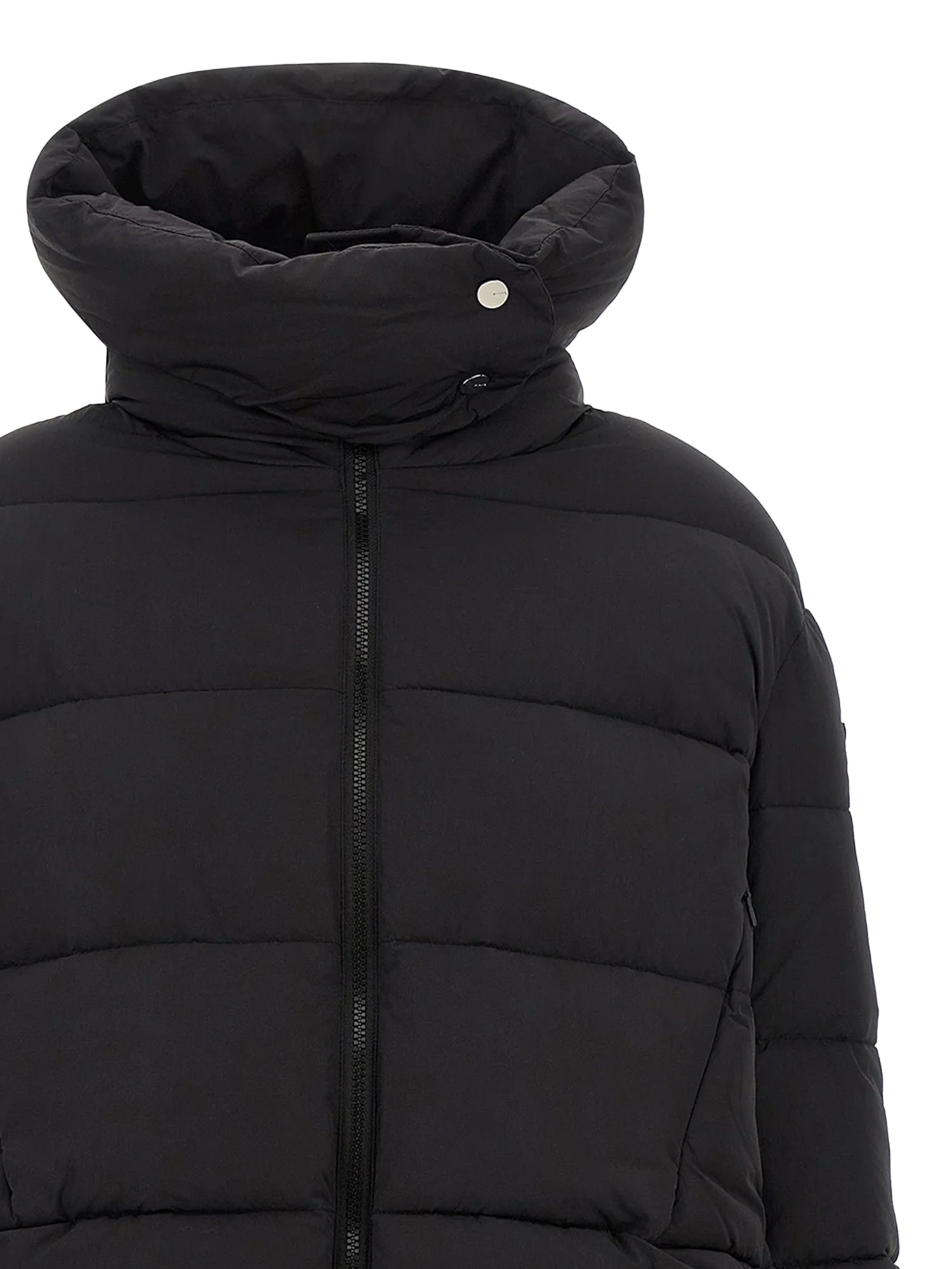 Piumino con cappuccio in tela tecnica 101602 A3EAZ99 PINKO 