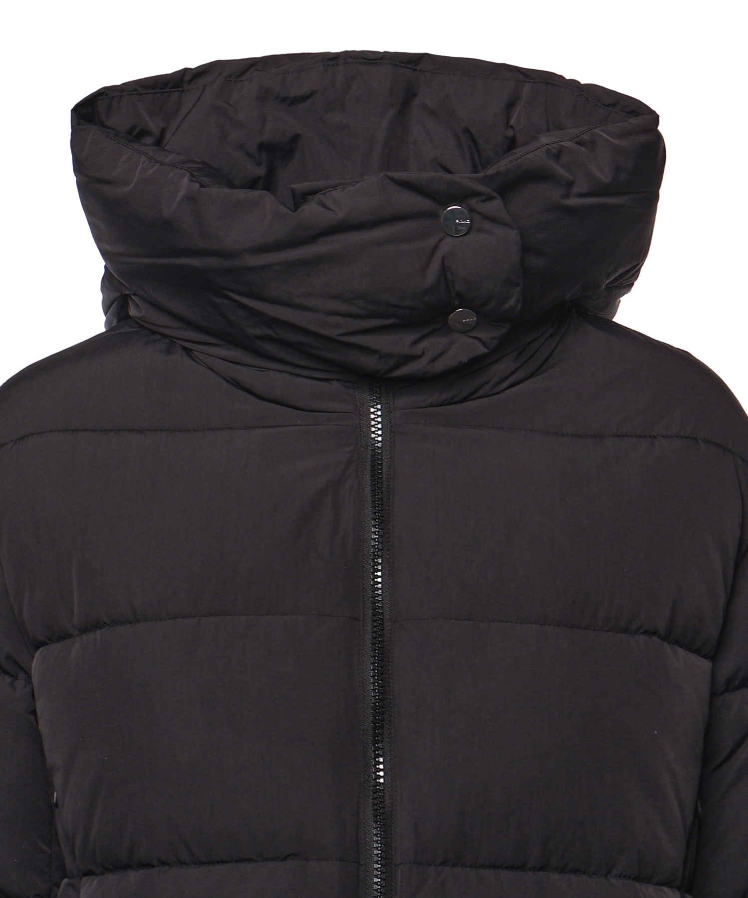 Piumino con cappuccio in tela tecnica 101602 A3EAZ99 PINKO 