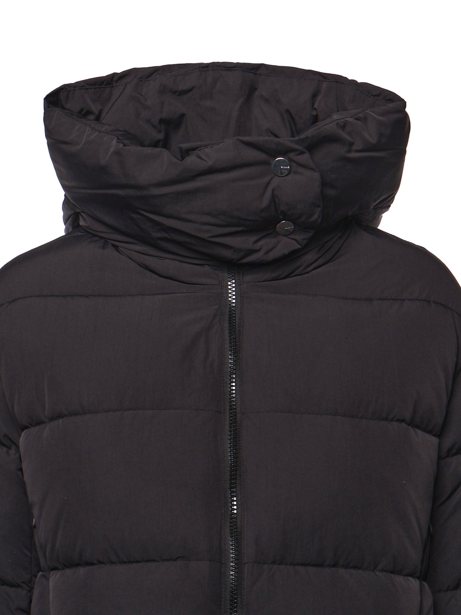Piumino con cappuccio in tela tecnica 101602 A3EAZ99 PINKO 