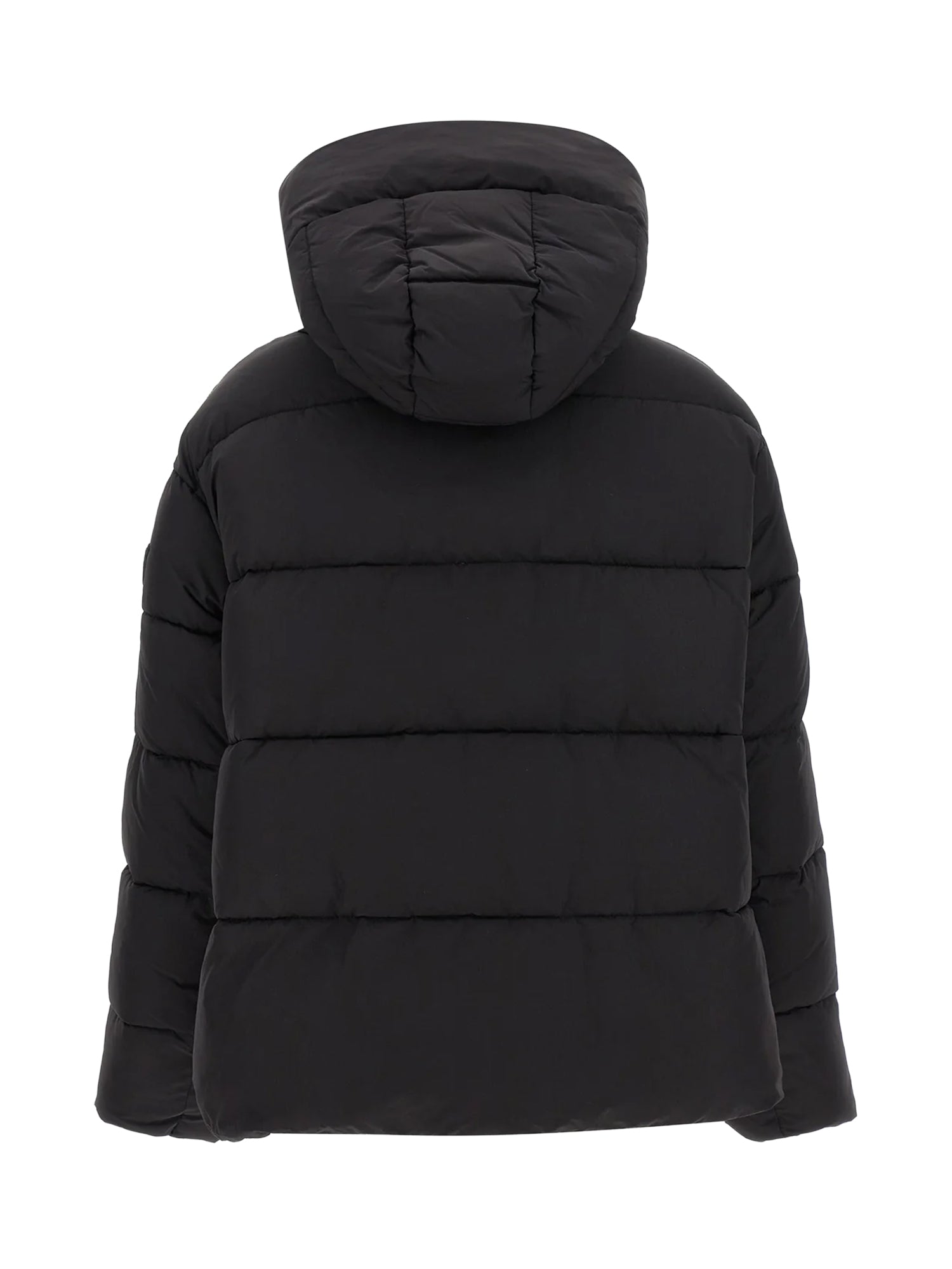Piumino con cappuccio in tela tecnica 101602 A3EAZ99 PINKO 