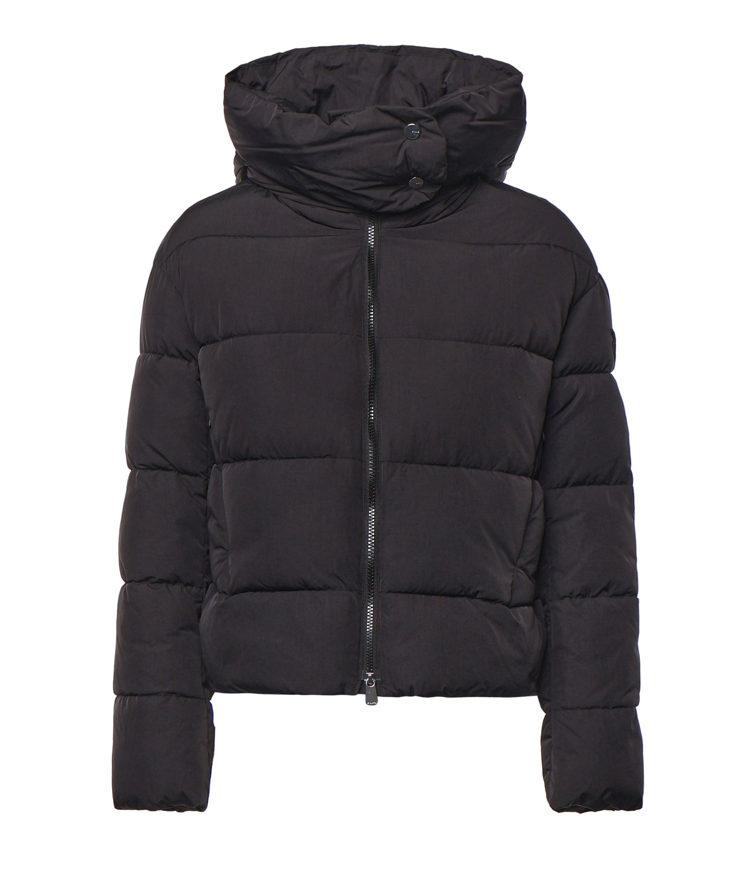 Piumino con cappuccio in tela tecnica 101602 A3EAZ99 PINKO 