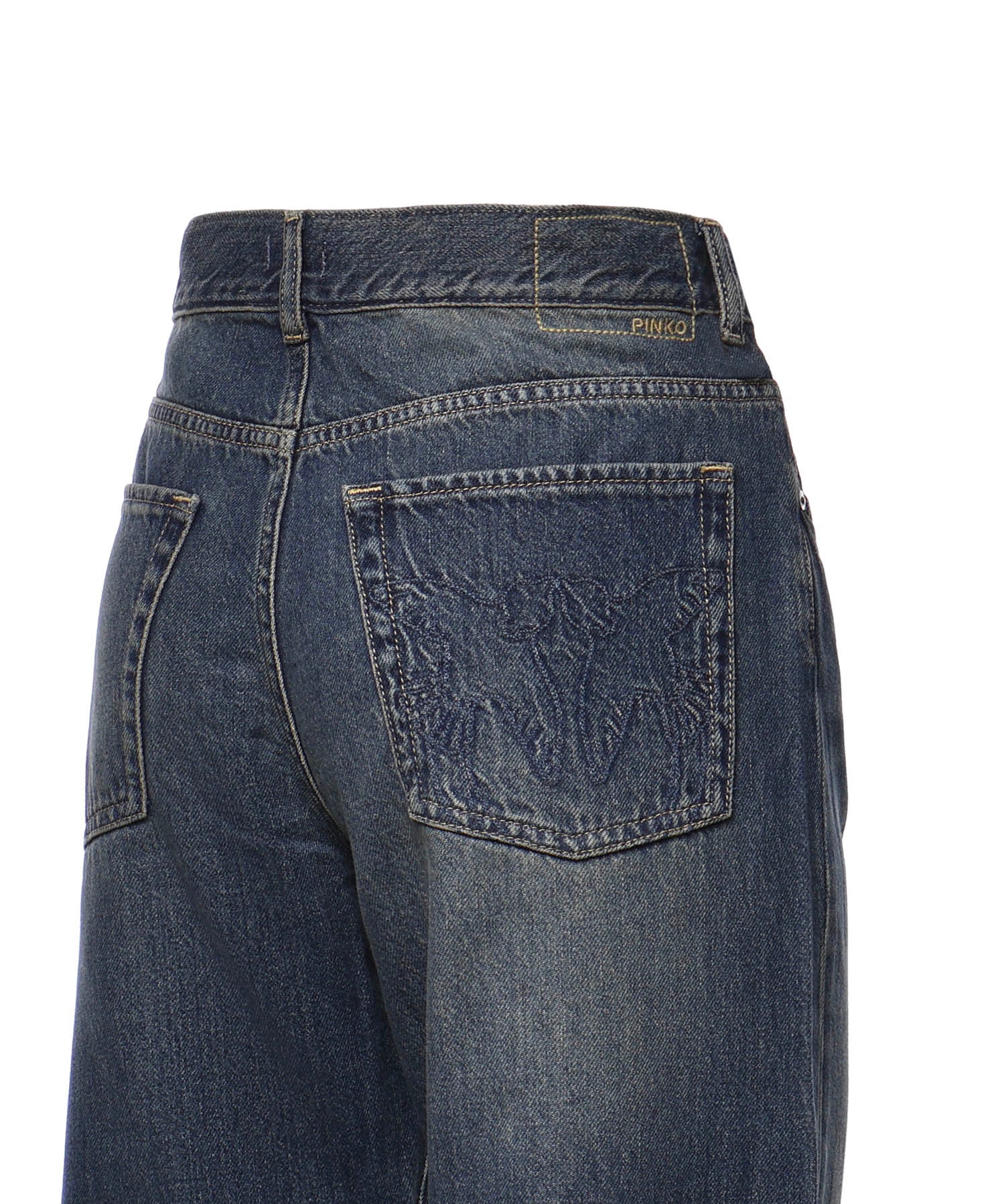 Jeans Wanda in denim 101733 A2RQPJZ PINKO 