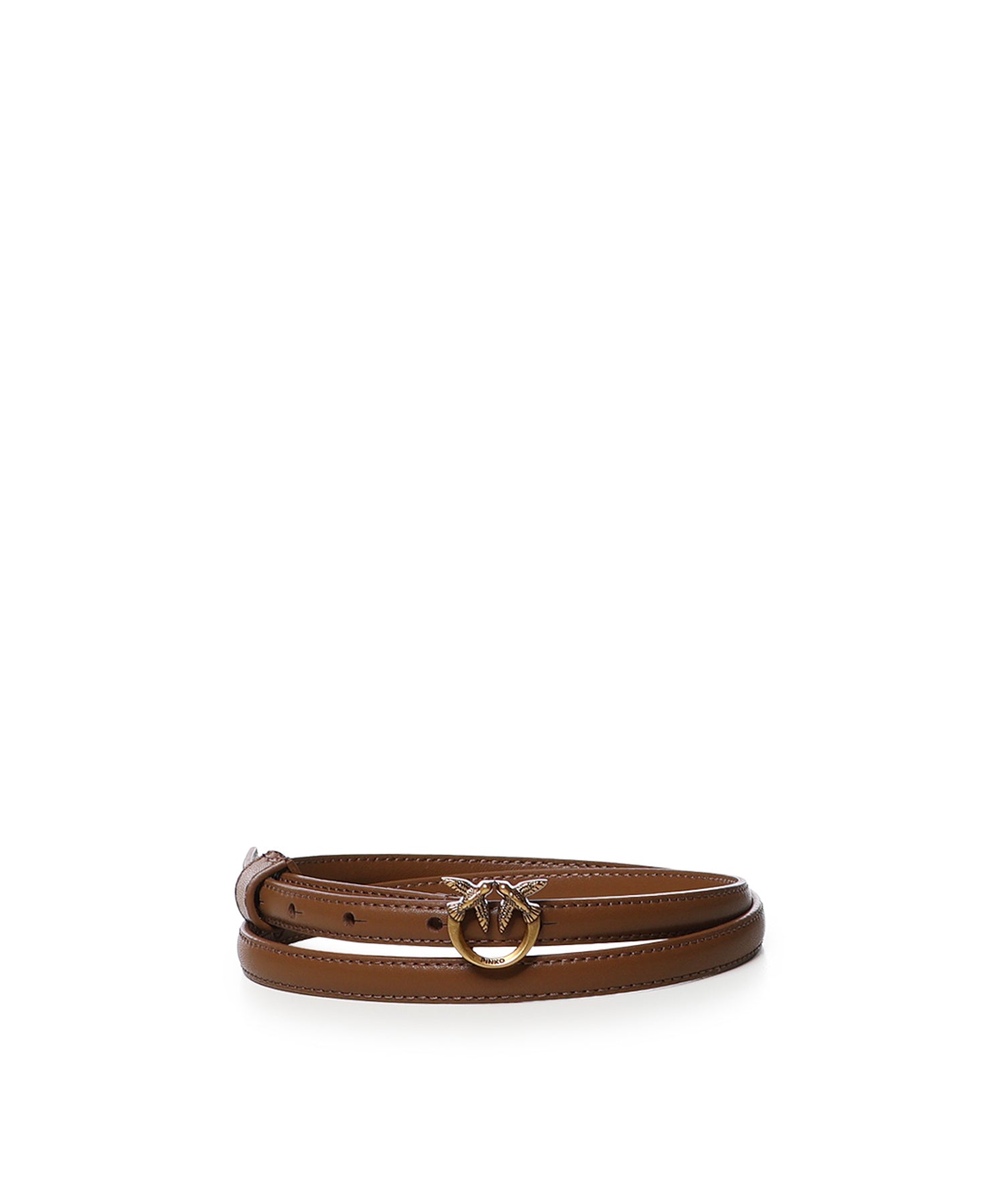 Cintura Love Birds in pelle 102148 A0F1M37Q PINKO 