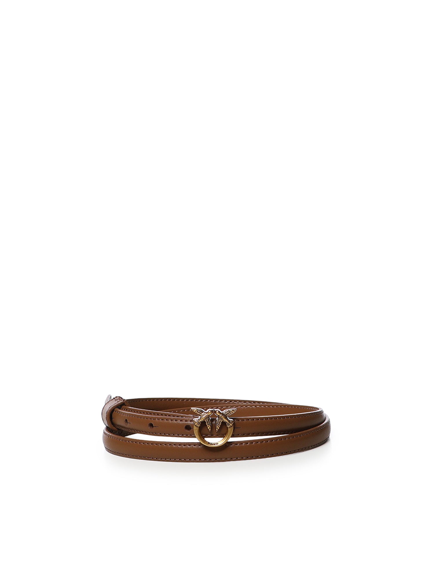 Cintura Love Birds in pelle 102148 A0F1M37Q PINKO 
