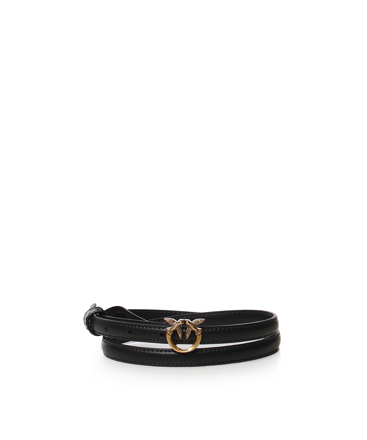 Cintura Love Birds in pelle 102148 A0F1Z99Q PINKO 
