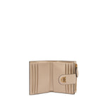 Portafoglio piccolo in pelle liscia con logo 103610 A0F1C50Q PINKO 