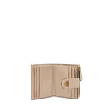 Portafoglio piccolo in pelle liscia con logo 103610 A0F1C50Q PINKO 