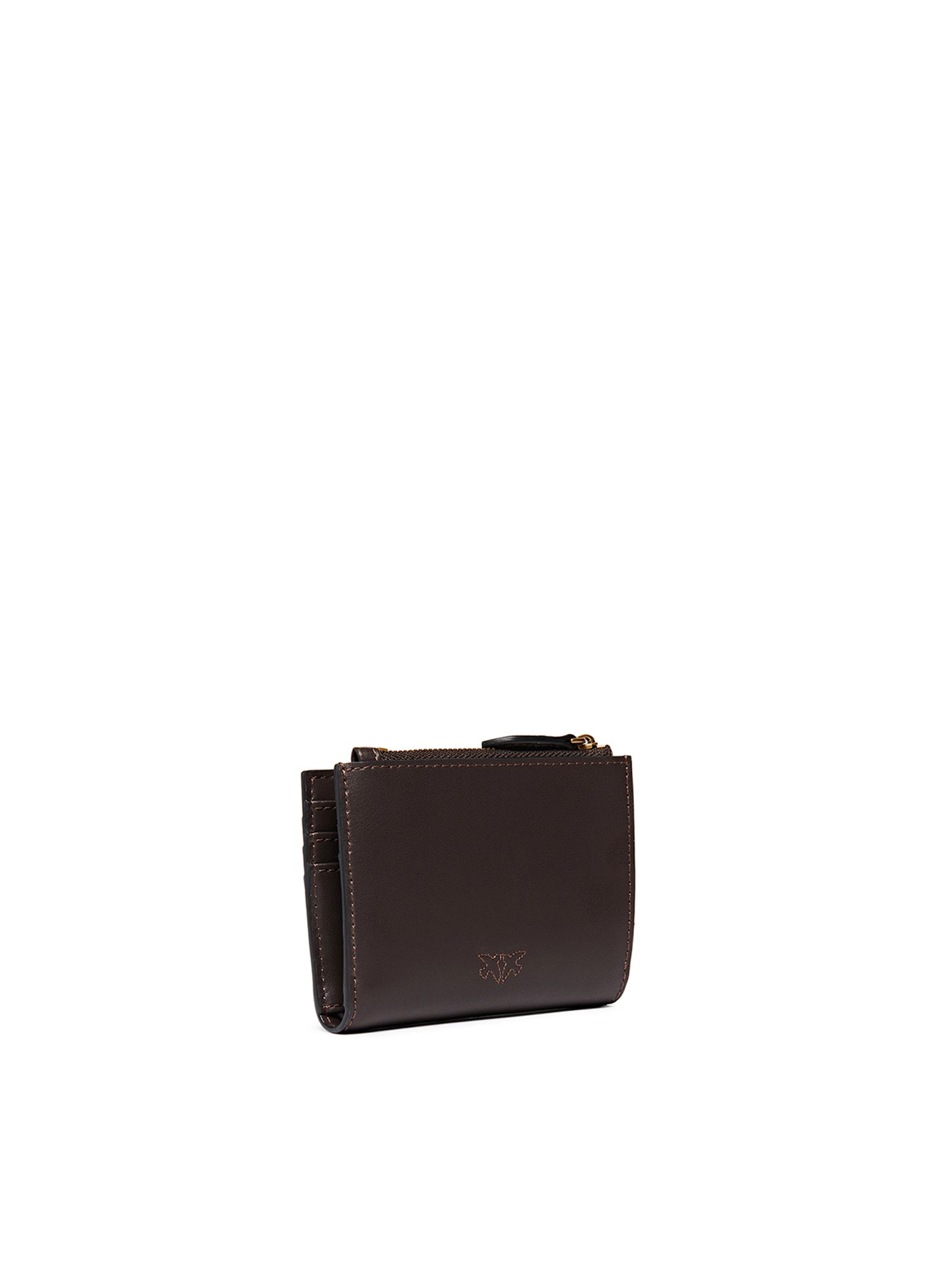 Portafoglio in pelle con logo 103610 A0F1M12Q PINKO 