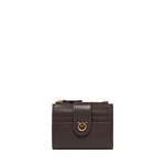 Portafoglio in pelle con logo 103610 A0F1M12Q PINKO 