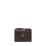 Portafoglio in pelle con logo 103610 A0F1M12Q PINKO 
