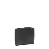 Portafoglio piccolo in pelle con logo 103610 A0F1Z99Q PINKO 